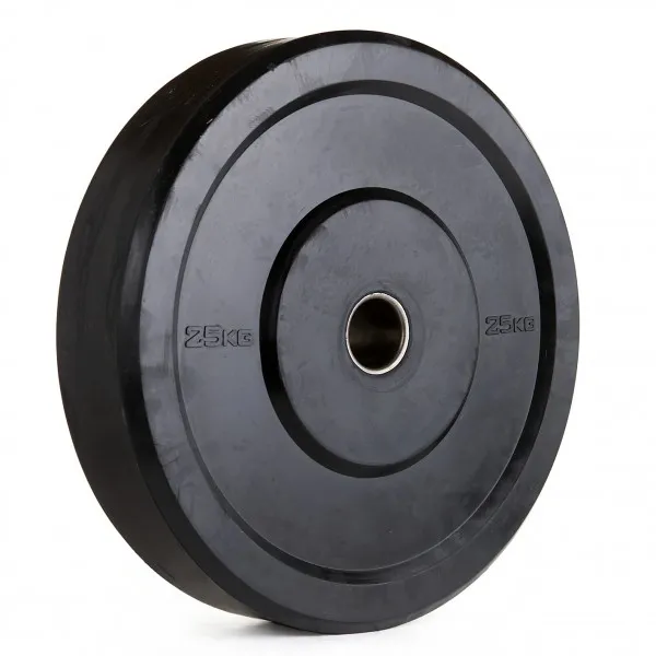 Nordic Fighter Schwarze Bumper-Gewichtsscheibe 10kg / 50mm (1 Stk)