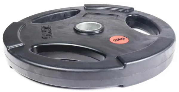 Nordic Fighter Eisen-/Gummi-Gewichtsscheibe mit Griff 10kg / 50mm (1 Stk)